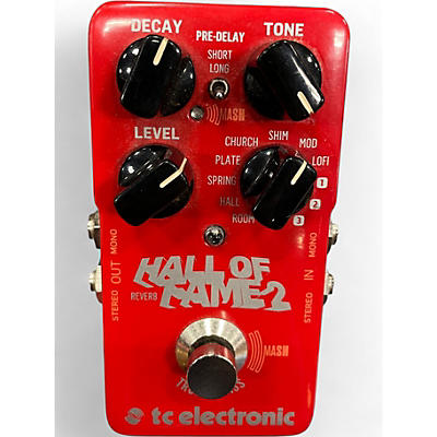 Used TC Electronic Hall Of Fame 2 Reverb Effect Pedal