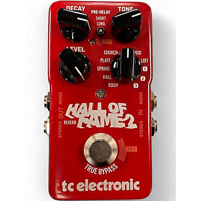 Used TC Electronic Hall Of Fame 2 Reverb Effect Pedal