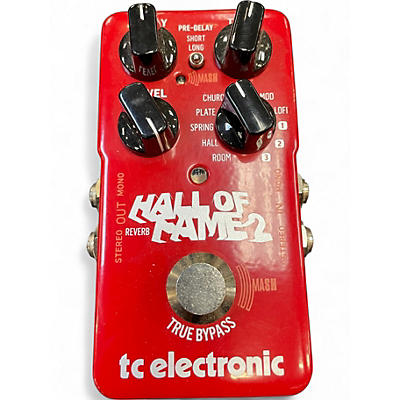Used TC Electronic Hall Of Fame 2 Reverb Effect Pedal