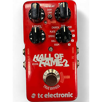 Used TC Electronic Hall Of Fame 2 Reverb Effect Pedal