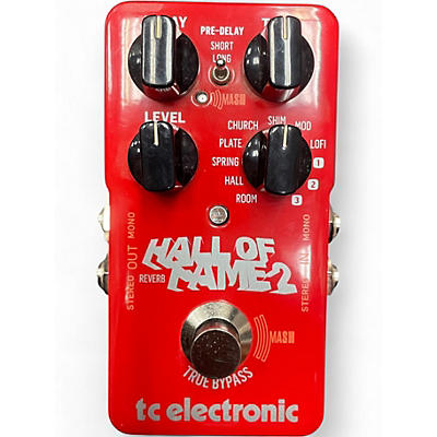 Used TC Electronic Hall Of Fame 2 Reverb Effect Pedal
