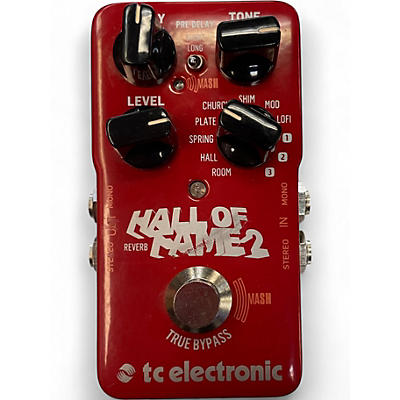 Used TC Electronic Hall Of Fame 2 Reverb Effect Pedal