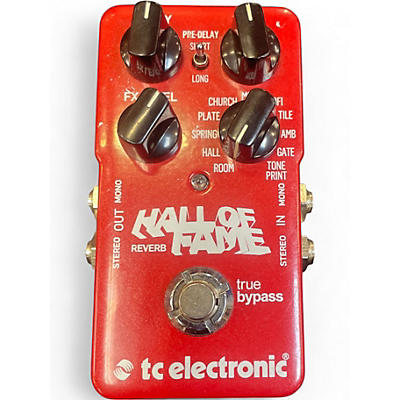 Used TC Electronic Hall Of Fame 2 Reverb Effect Pedal