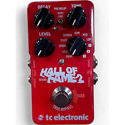 Used TC Electronic Hall Of Fame 2 Reverb Effect Pedal