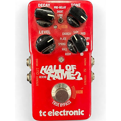 Used TC Electronic Hall Of Fame 2 Reverb Effect Pedal