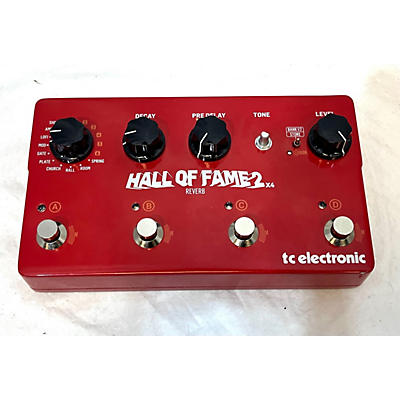 TC Electronic Used TC Electronic Hall Of Fame 2 X4 Effect Pedal