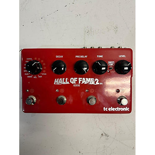 TC Electronic Used TC Electronic Hall Of Fame 2 X4 Reverb Effect Pedal