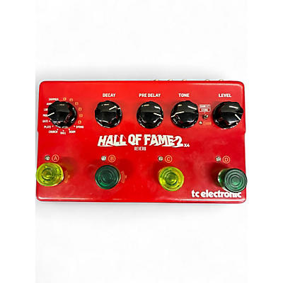 Used TC Electronic Hall Of Fame 2 x4 Reverb Effect Pedal