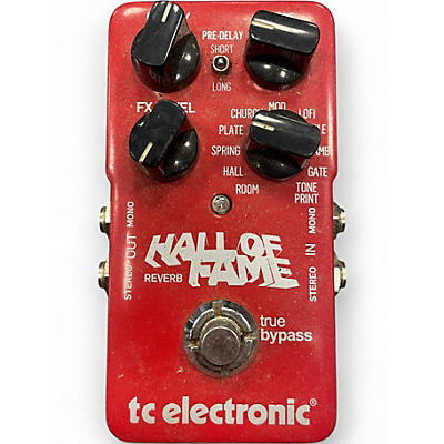 Used TC Electronic Hall Of Fame Effect Pedal