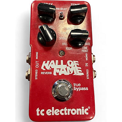 Used TC Electronic Hall Of Fame Effect Pedal
