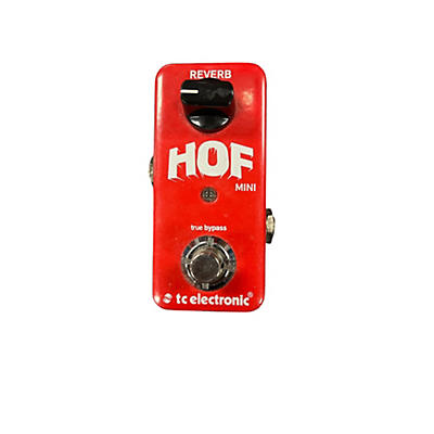 TC Electronic Used TC Electronic Hall Of Fame Mini Reverb Effect Pedal