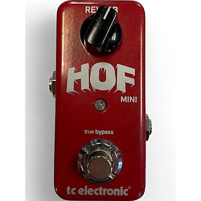 TC Electronic Used TC Electronic Hall Of Fame Mini Reverb Effect Pedal