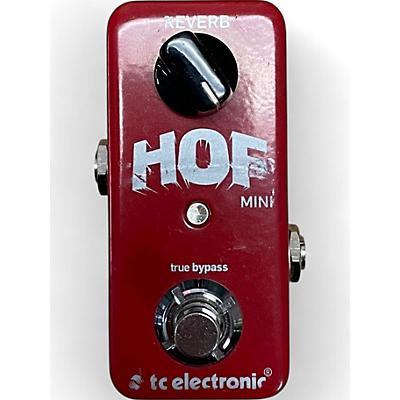 Used TC Electronic Hall Of Fame Mini Reverb Effect Pedal