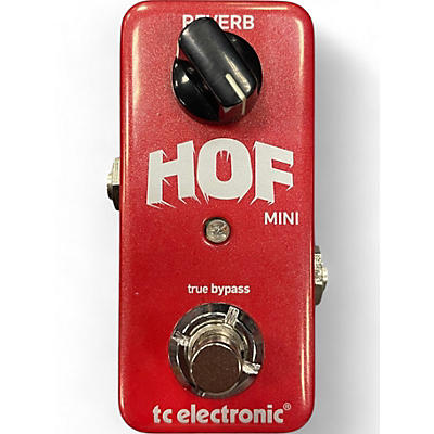 Used TC Electronic Hall Of Fame Mini Reverb Effect Pedal