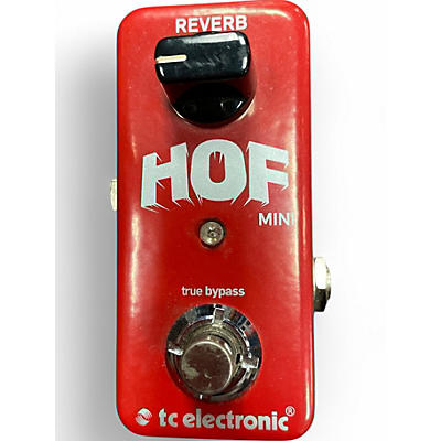 Used TC Electronic Hall Of Fame Mini Reverb Effect Pedal