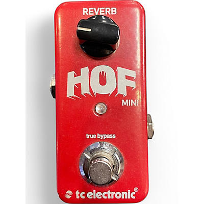 Used TC Electronic Hall Of Fame Mini Reverb Effect Pedal