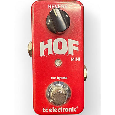 Used TC Electronic Hall Of Fame Mini Reverb Effect Pedal