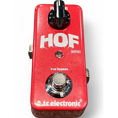 Used TC Electronic Hall Of Fame Mini Reverb Effect Pedal