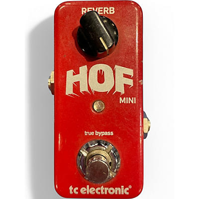 Used TC Electronic Hall Of Fame Mini Reverb Effect Pedal