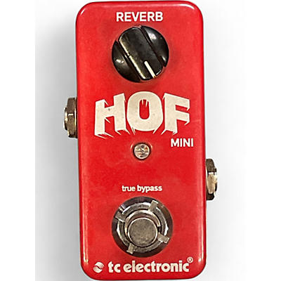 Used TC Electronic Hall Of Fame Mini Reverb Effect Pedal