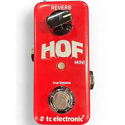Used TC Electronic Hall Of Fame Mini Reverb Effect Pedal