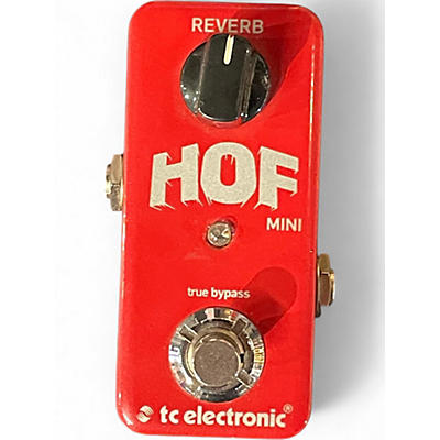 Used TC Electronic Hall Of Fame Mini Reverb Effect Pedal