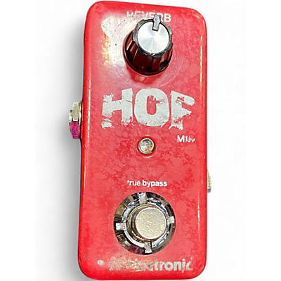 Used TC Electronic Hall Of Fame Mini Reverb Effect Pedal