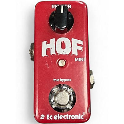 Used TC Electronic Hall Of Fame Mini Reverb Effect Pedal