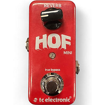 Used TC Electronic Hall Of Fame Mini Reverb Effect Pedal