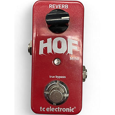 Used TC Electronic Hall Of Fame Mini Reverb Effect Pedal