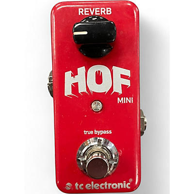 Used TC Electronic Hall Of Fame Mini Reverb Effect Pedal