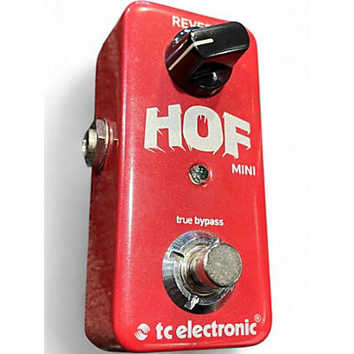 Used TC Electronic Hall Of Fame Mini Reverb Effect Pedal