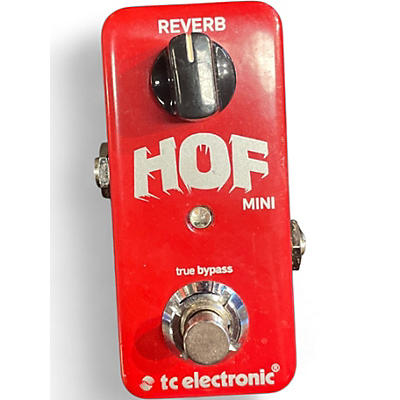 Used TC Electronic Hall Of Fame Mini Reverb Effect Pedal
