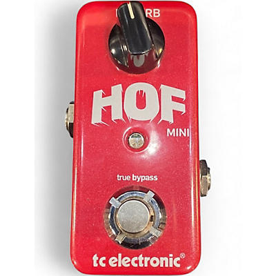 Used TC Electronic Hall Of Fame Mini Reverb Effect Pedal