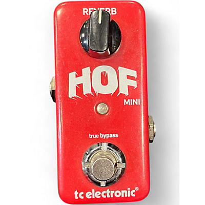 Used TC Electronic Hall Of Fame Mini Reverb Effect Pedal