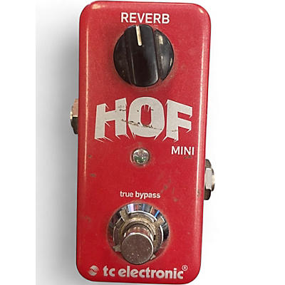 Used TC Electronic Hall Of Fame Mini Reverb Effect Pedal