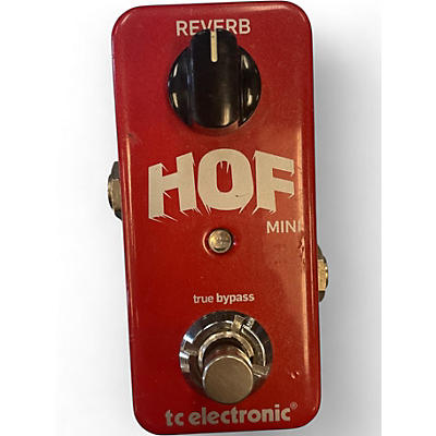 Used TC Electronic Hall Of Fame Mini Reverb Effect Pedal