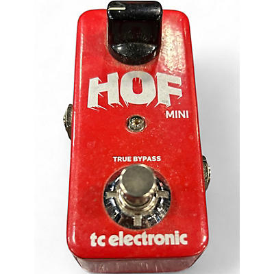 Used TC Electronic Hall Of Fame Mini Reverb Effect Pedal