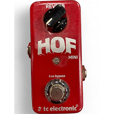 Used TC Electronic Hall Of Fame Mini Reverb Effect Pedal