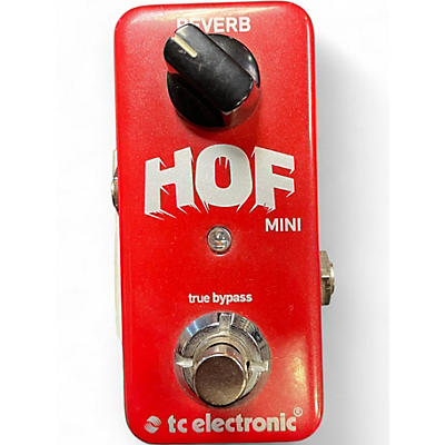 Used TC Electronic Hall Of Fame Mini Reverb Effect Pedal