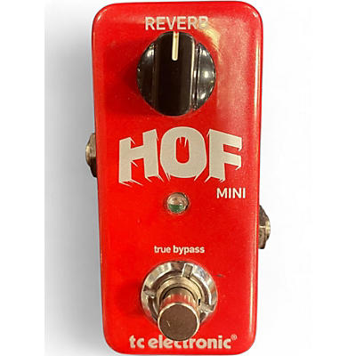 Used TC Electronic Hall Of Fame Mini Reverb Effect Pedal
