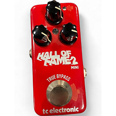 Used TC Electronic Hall Of Fame Mini Reverb Effect Pedal