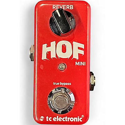 Used TC Electronic Hall Of Fame Mini Reverb Effect Pedal