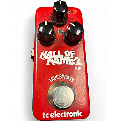 Used TC Electronic Hall Of Fame Mini Reverb Effect Pedal