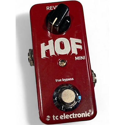 Used TC Electronic Hall Of Fame Mini Reverb Effect Pedal