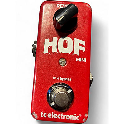 Used TC Electronic Hall Of Fame Mini Reverb Effect Pedal
