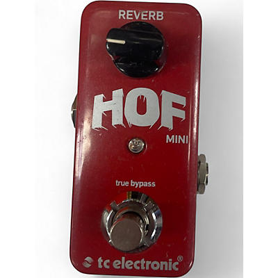 Used TC Electronic Hall Of Fame Mini Reverb Effect Pedal