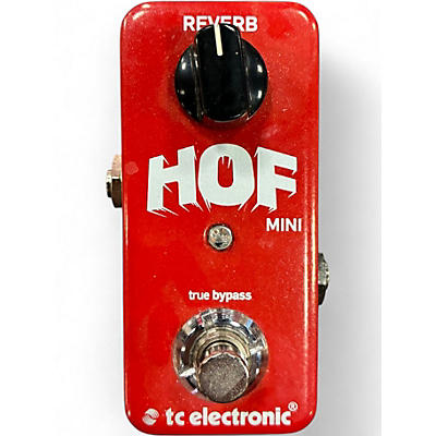 Used TC Electronic Hall Of Fame Mini Reverb Effect Pedal