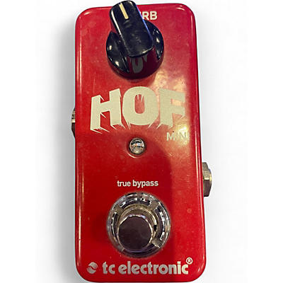 Used TC Electronic Hall Of Fame Mini Reverb Effect Pedal