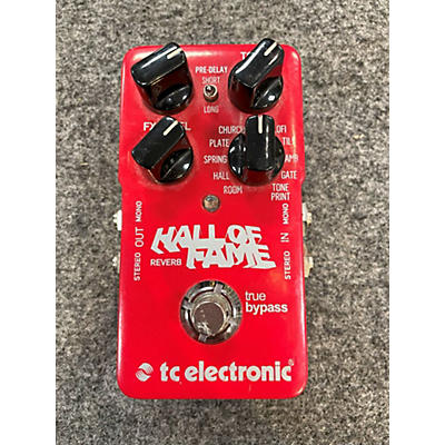 TC Electronic Used TC Electronic Hall Of Fame Reverb Effect Pedal